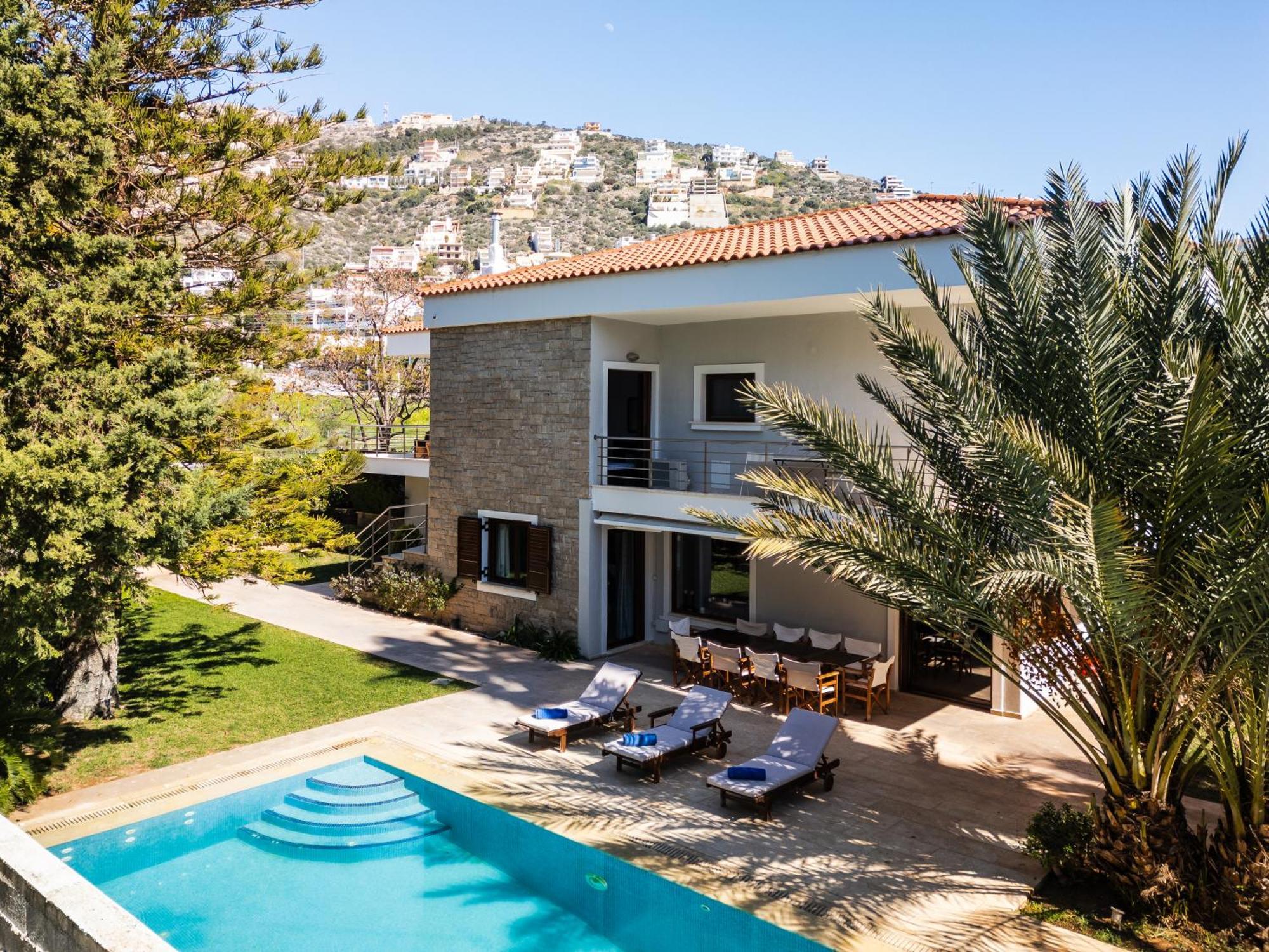 Villa Saronida Exterior foto
